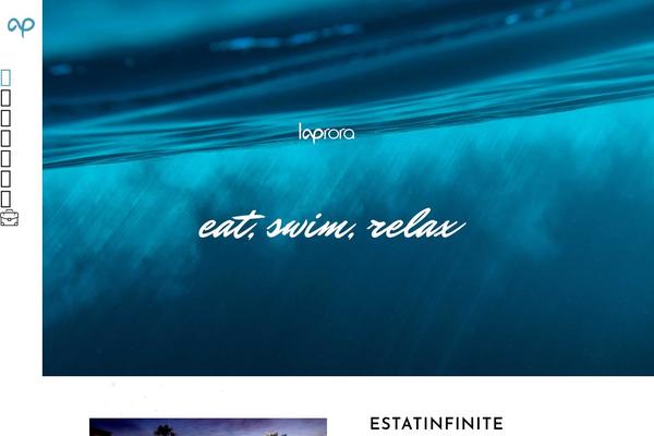 WaveRide theme site design template sample