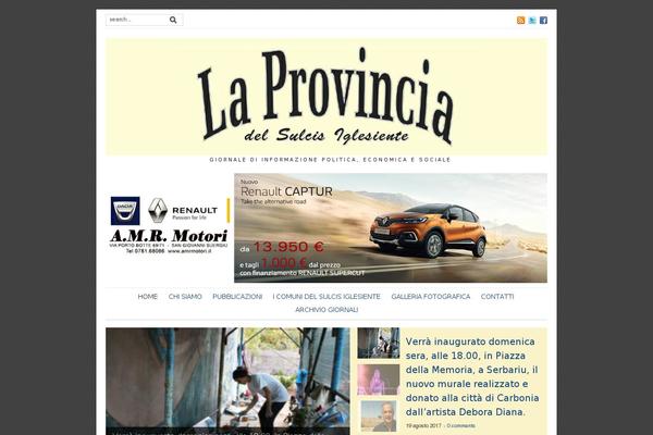 Chillnews theme site design template sample