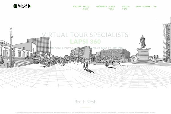 Rey theme site design template sample