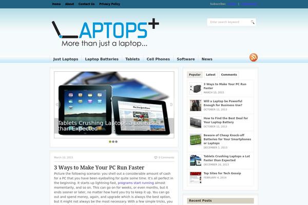 Fresh News theme site design template sample
