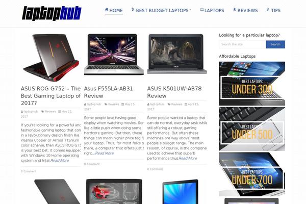 Spike theme site design template sample