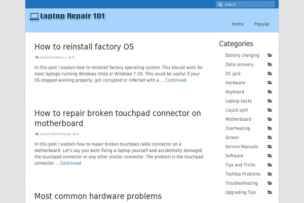 laptoprepair101.com site used Virtue