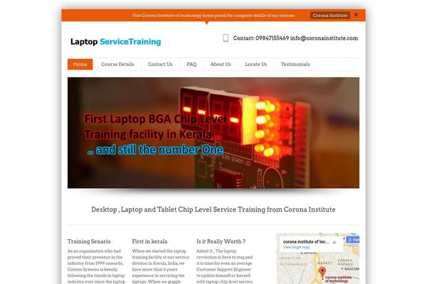 InfoWay theme site design template sample