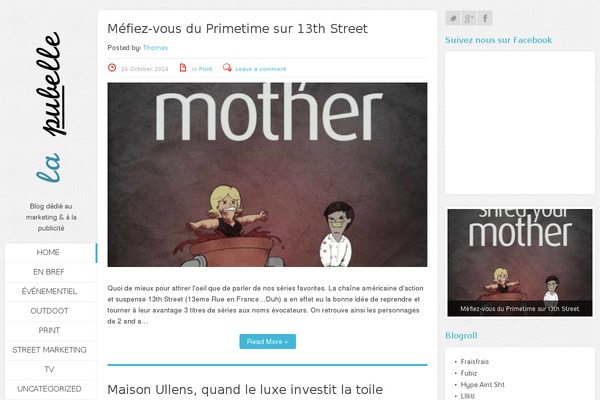 Official theme site design template sample