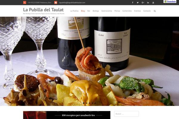 THBusiness theme site design template sample