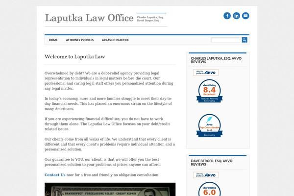 Attorney theme site design template sample
