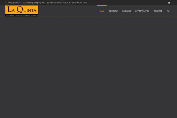 Argenta theme site design template sample