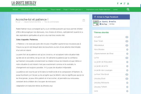 Bliss theme site design template sample