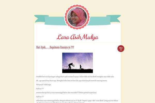 Buttercream theme site design template sample