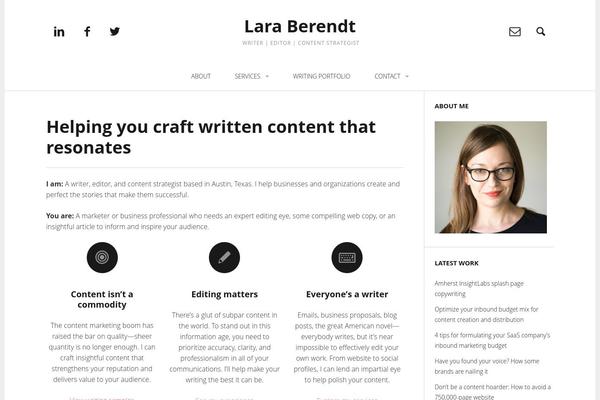 HEAP theme site design template sample