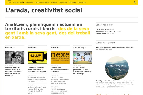 Site using ISSUU Magazine Display plugin