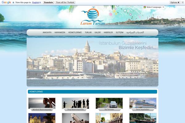 Site using Easing Slider plugin