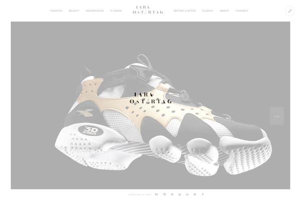 Kinetika theme site design template sample