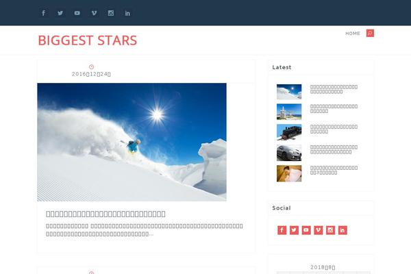 Tora theme site design template sample