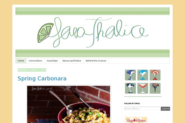 larathalice.com site used Tastykitchen-v2