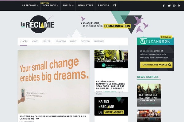 lareclame.fr site used La-reclame