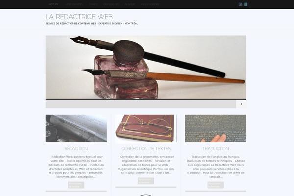 Triton theme site design template sample