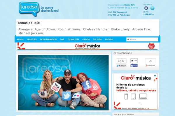 Adore-news theme site design template sample