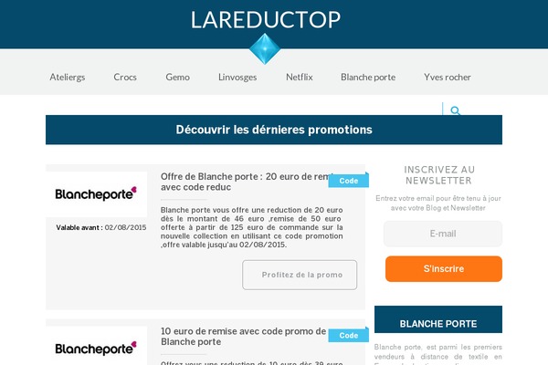 lareductop.com site used Promomarchand