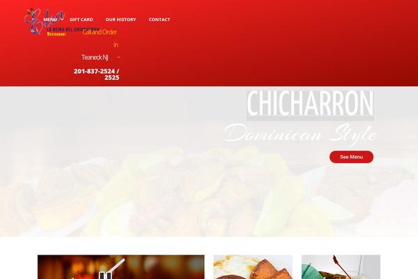 Pizzaro theme site design template sample