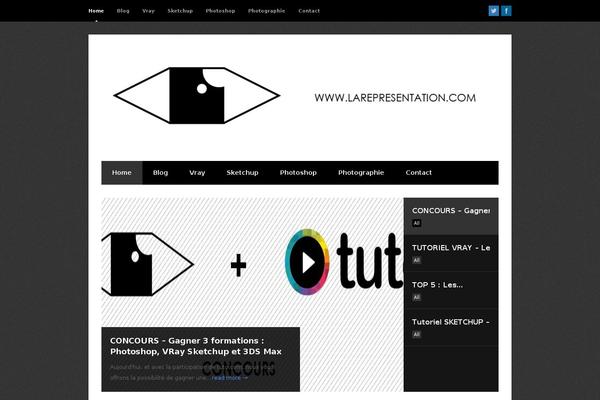 Bloggit theme site design template sample