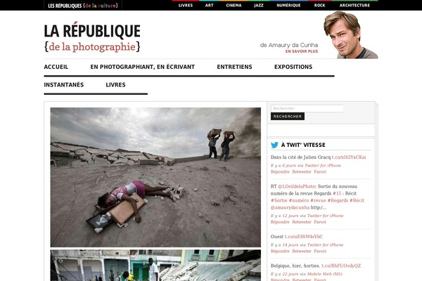 Larepublique theme site design template sample