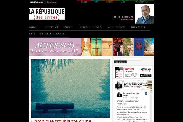 Larepublique theme site design template sample