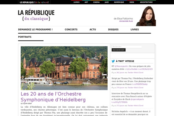 Larepublique theme site design template sample