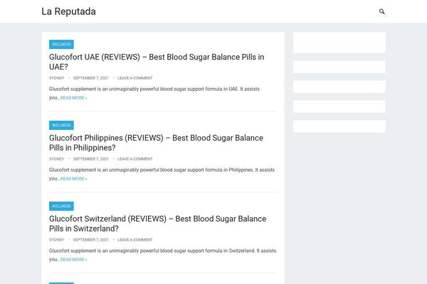 lareputada.com site used Revenue-pro