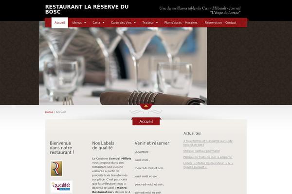 Luxeritas theme site design template sample