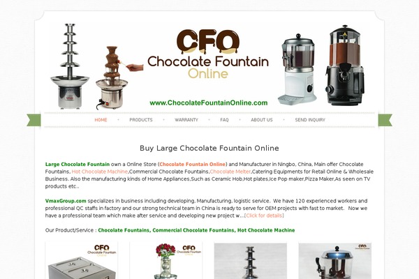 Sugar and Spice theme site design template sample