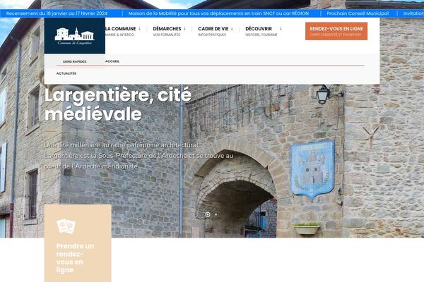 Site using Ditty-posts-ticker plugin