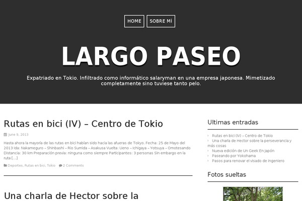 Twenty Fifteen theme site design template sample