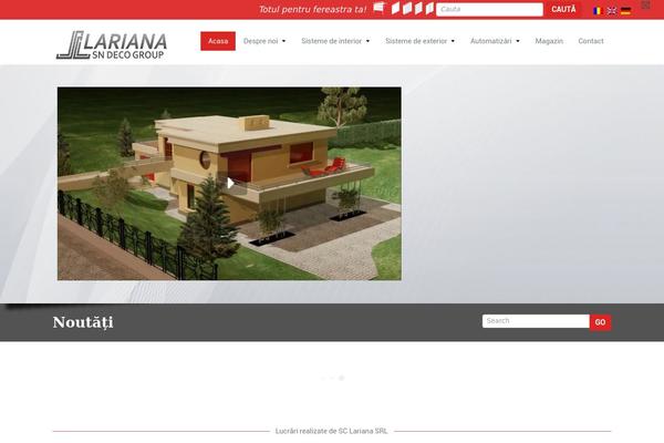 Rambo theme site design template sample