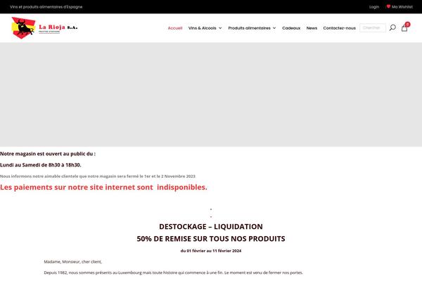 larioja.lu site used Suprema