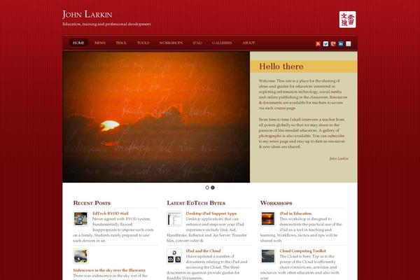 Rezo theme site design template sample