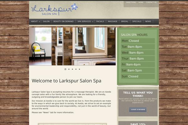 larkspursalonspa.com site used Larkspur