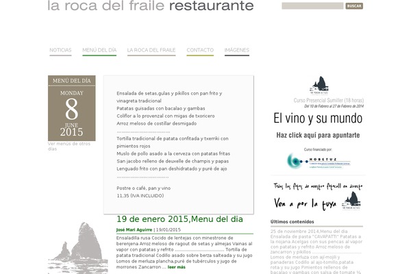 White Rock theme site design template sample