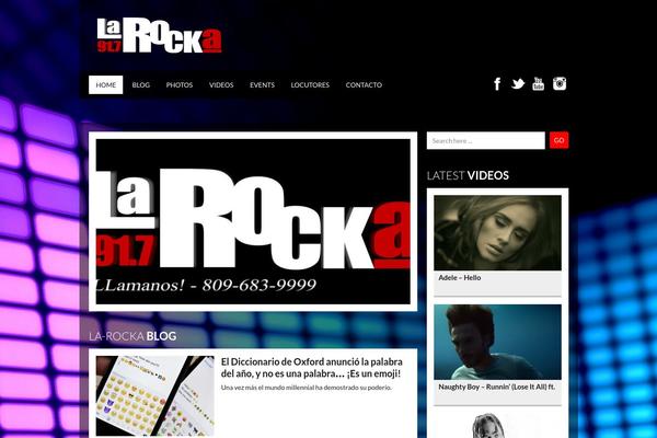 Soundwave theme site design template sample