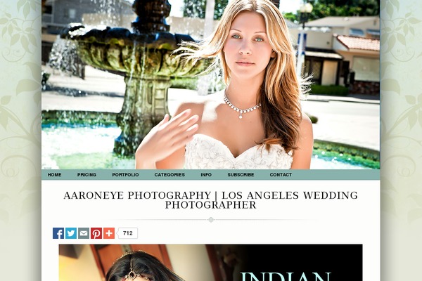 ProPhoto 3 theme site design template sample
