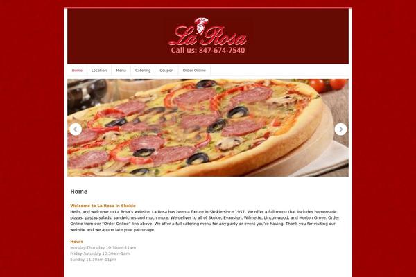 InterStellar theme site design template sample