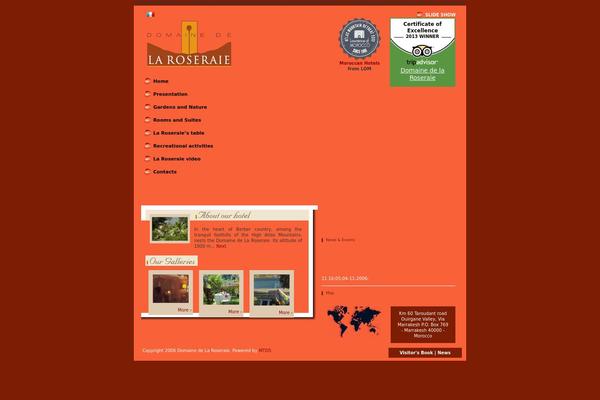 Site using Contactforms plugin