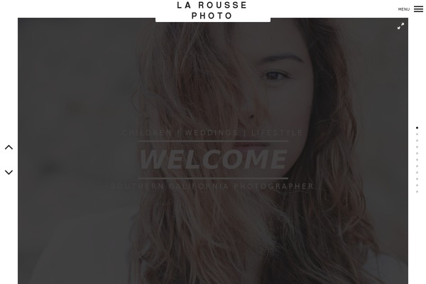 BORDER theme site design template sample