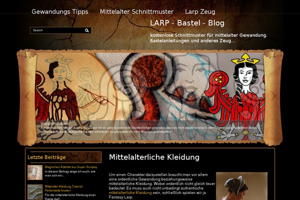 Middleearth theme site design template sample