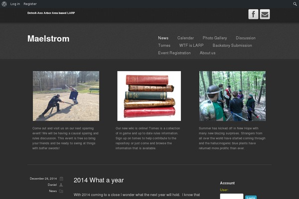 eClipse theme site design template sample