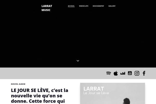Teluro theme site design template sample