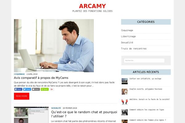 MH Newsdesk lite theme site design template sample
