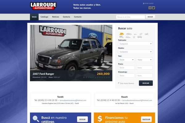 larroudeautomotores.com.ar site used Winterjuice