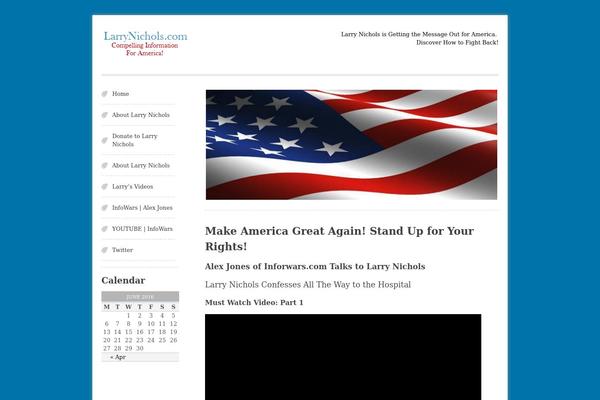 larrynichols.com site used Swiftraytheme