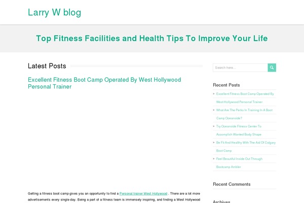 RestImpo theme site design template sample